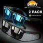 DRIFT STORM - Wear the sun. Own the Street. 2 Pack - Polarized 